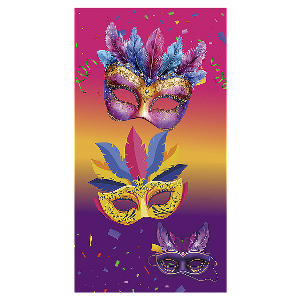 Faixa Lateral - Carnaval - Sublimado 3D