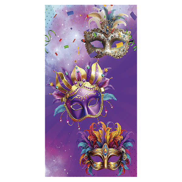 Faixa Lateral - Carnaval - Sublimado 3D