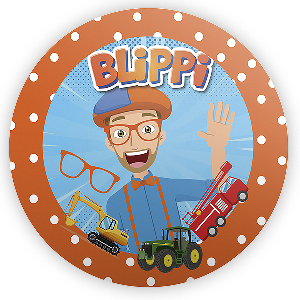 Mini Painel - Blippi - Sublimado 3D