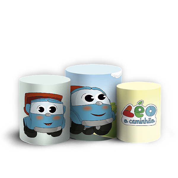Trio Cilindro - Leo O Caminhao - Sublimado 3D