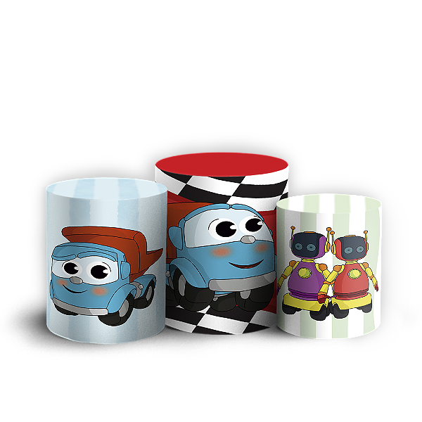 Trio Cilindro - Leo O Caminhao - Sublimado 3D