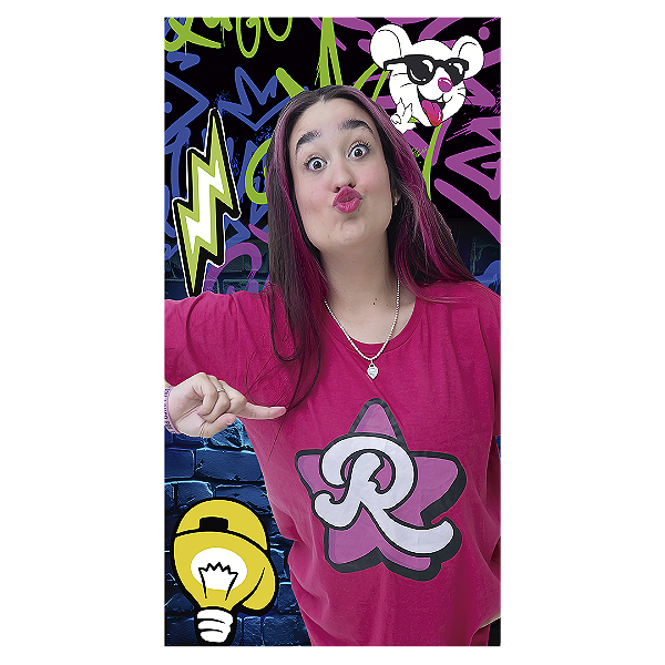 Faixa Lateral - Os Rosas - Sublimado 3D