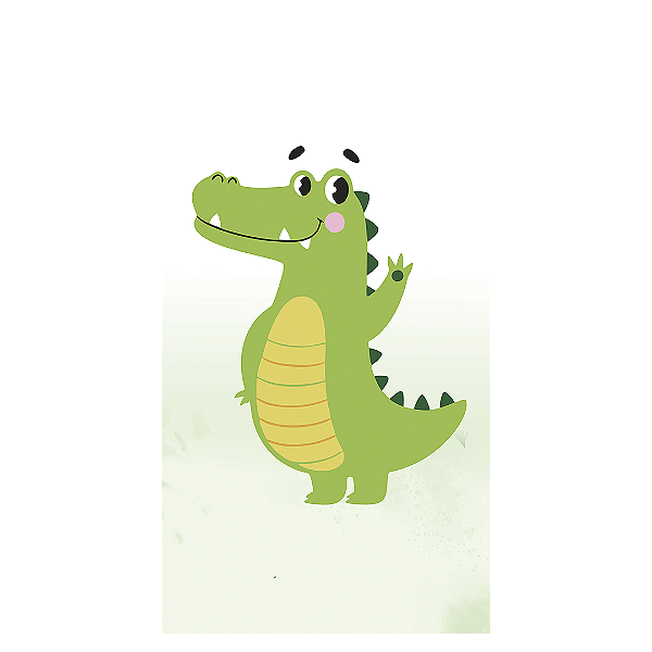 Faixa Lateral - Jacare Baby - Sublimado 3D