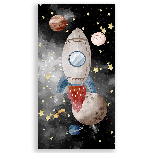 Faixa Lateral - Astronauta - Sublimado 3D