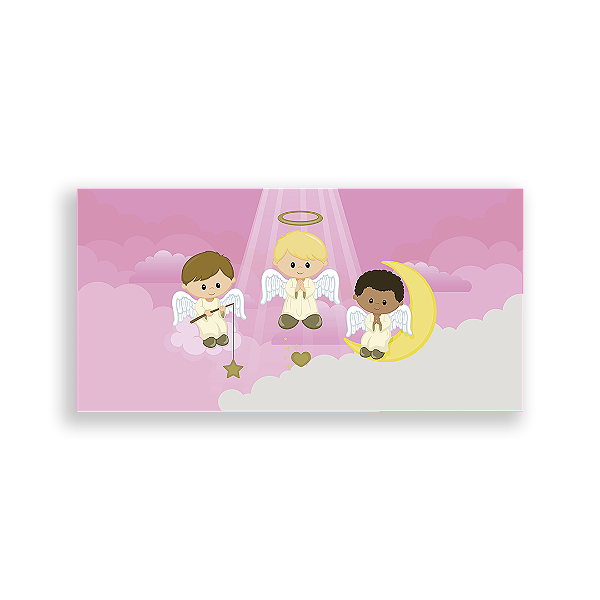 Painel Retangular - Batizado - Sublimado 3D