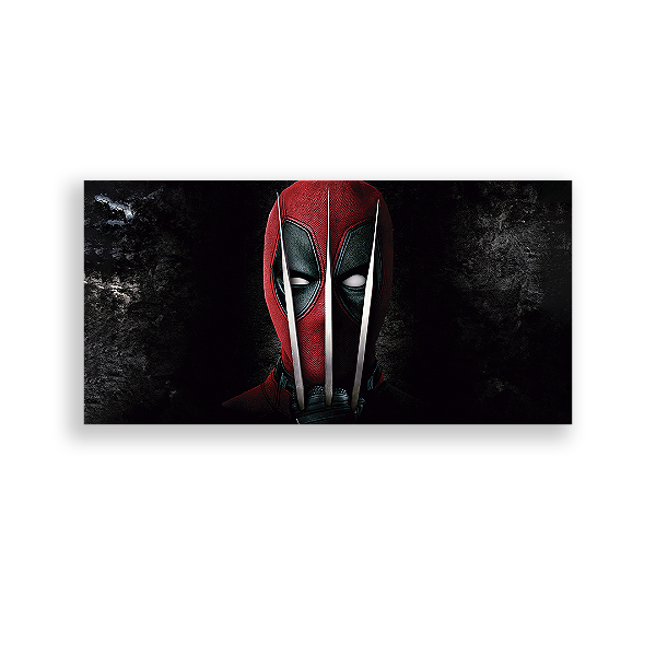 Painel Retangular - Deadpool - Sublimado 3D