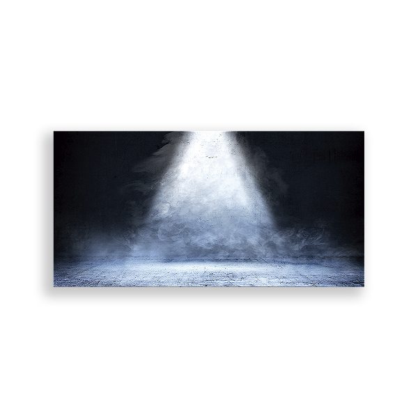 Painel Retangular - Fundo Feixe De Luz - Sublimado 3D