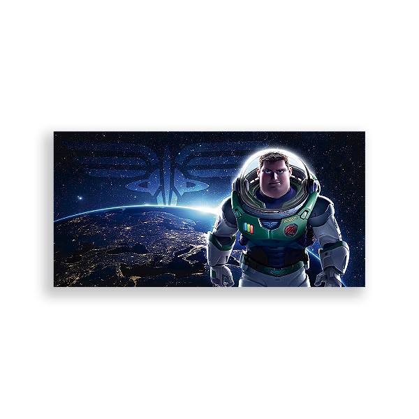 Painel Retangular - Buzz Lightyear - Sublimado 3D