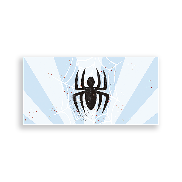 Painel Retangular - Heróis Aranha - Sublimado 3D