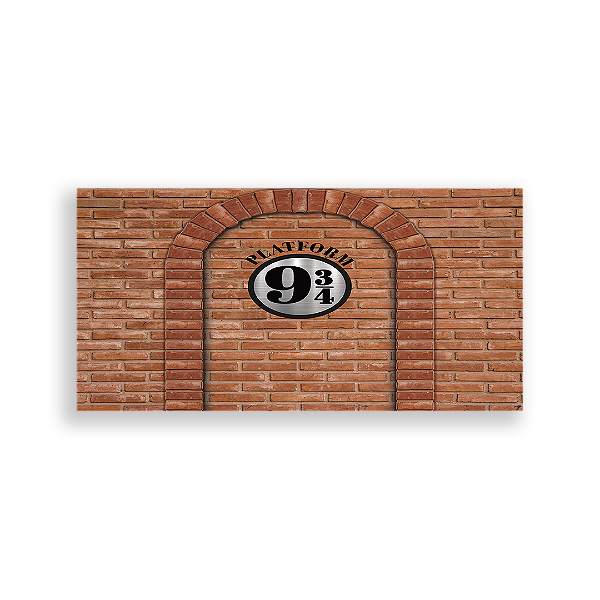Painel Retangular - Harry Potter - Sublimado 3D