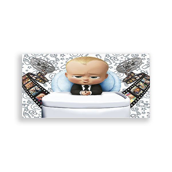 Painel Retangular - Poderoso Chefinho - Sublimado 3D