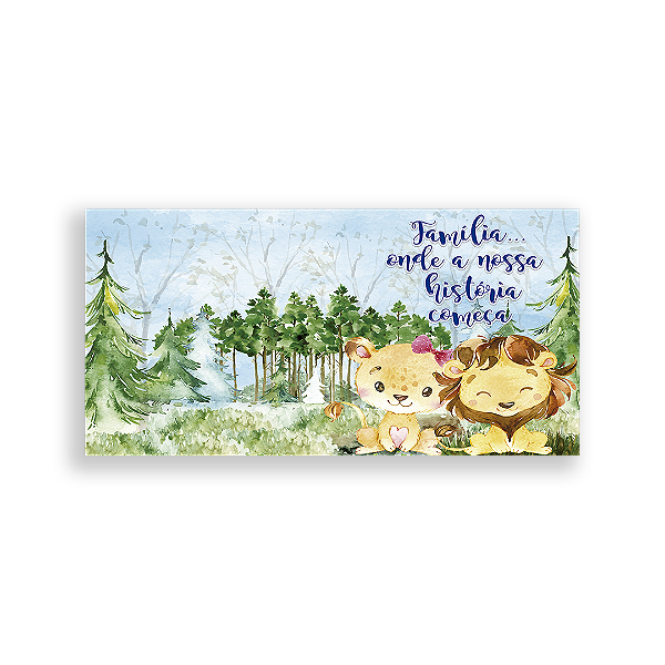 Painel Retangular - Safari - Sublimado 3D