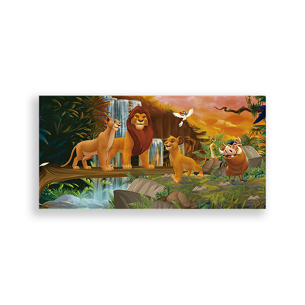 Painel Retangular - Rei Leão - Sublimado 3D