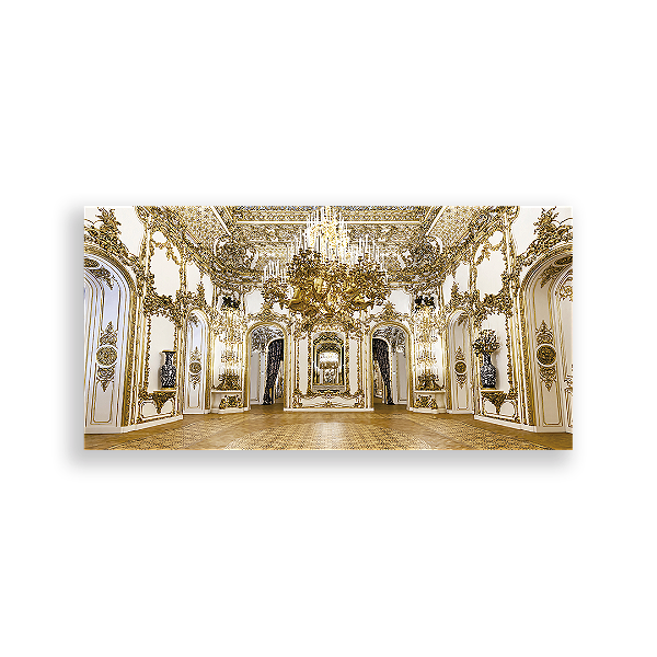 Painel Retangular - Fundo Parede Castelo - Sublimado 3D