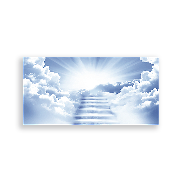 Painel Retangular - Nuvens Céu - Sublimado 3D