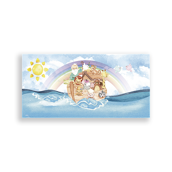 Painel Retangular - Arca De Noé - Sublimado 3D