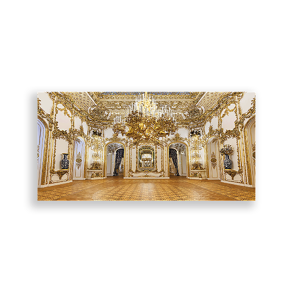 Painel Retangular - Fundo Parede Castelo - Sublimado 3D