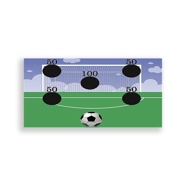 Painel Retangular - Futebol - Sublimado 3D