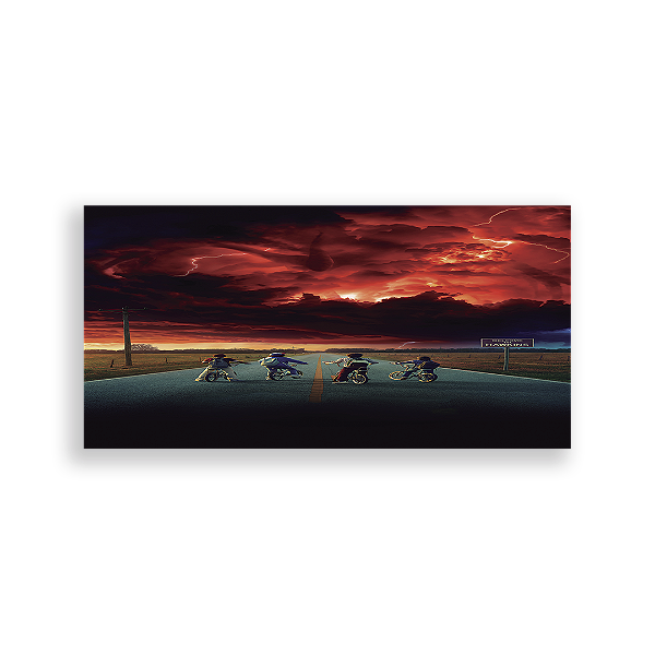 Painel Retangular - Stranger Things - Sublimado 3D