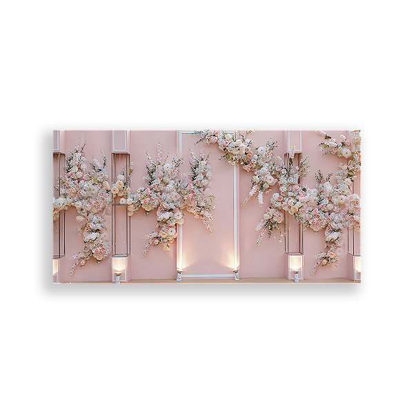 Painel Retangular - Fundo Parede Castelo - Sublimado 3D