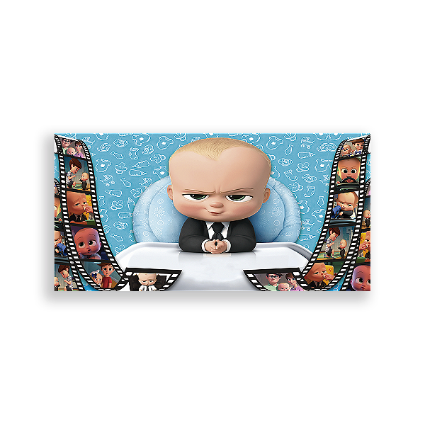 Painel Retangular - Poderoso Chefinho - Sublimado 3D