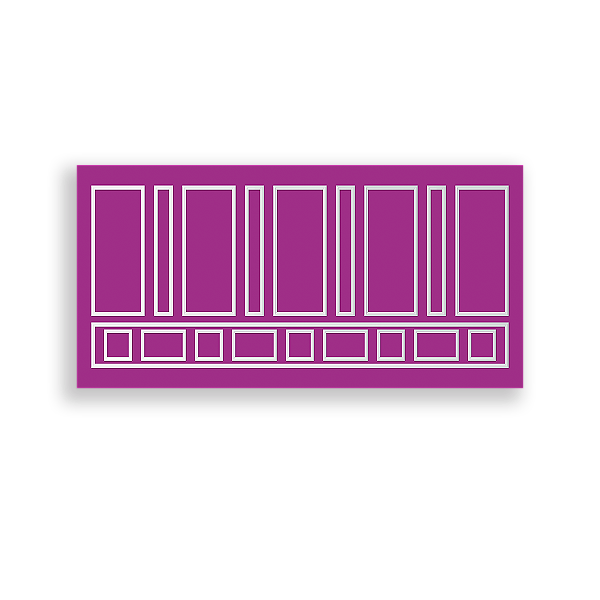 Painel Retangular - Fundo Fotográfico Parede - Sublimado 3D