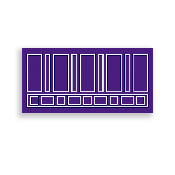 Painel Retangular - Fundo Fotográfico Parede - Sublimado 3D