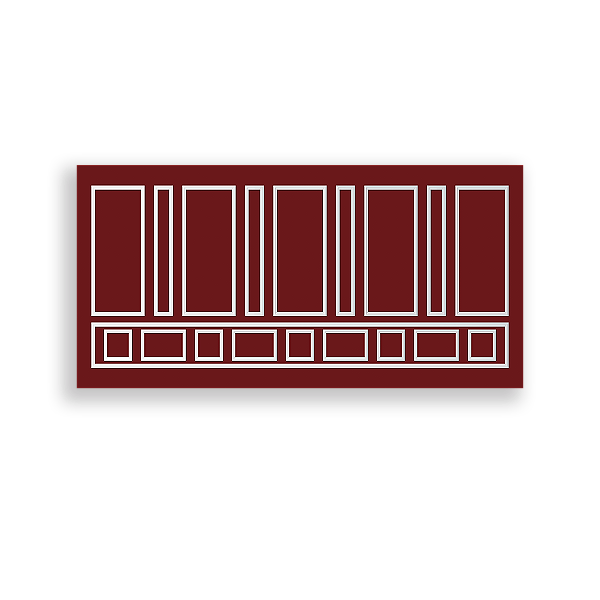 Painel Retangular - Fundo Fotográfico Parede - Sublimado 3D