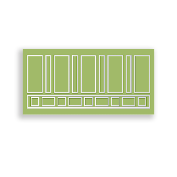 Painel Retangular - Fundo Fotográfico Parede - Sublimado 3D