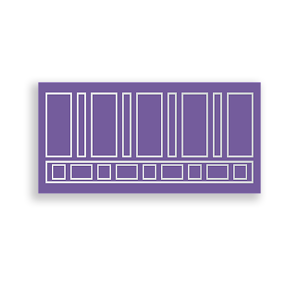 Painel Retangular - Fundo Fotográfico Parede - Sublimado 3D