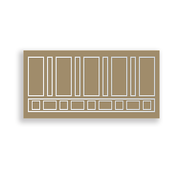 Painel Retangular - Fundo Fotográfico Parede - Sublimado 3D