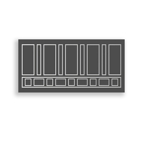 Painel Retangular - Fundo Fotográfico Parede - Sublimado 3D