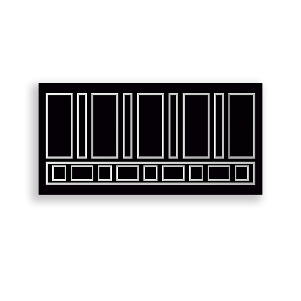 Painel Retangular - Fundo Fotográfico Parede - Sublimado 3D