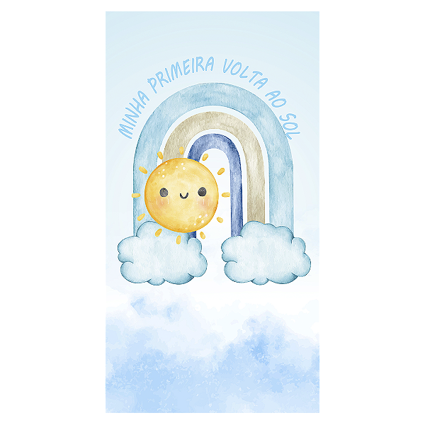 Faixa Lateral - Solzinho - Sublimado 3D