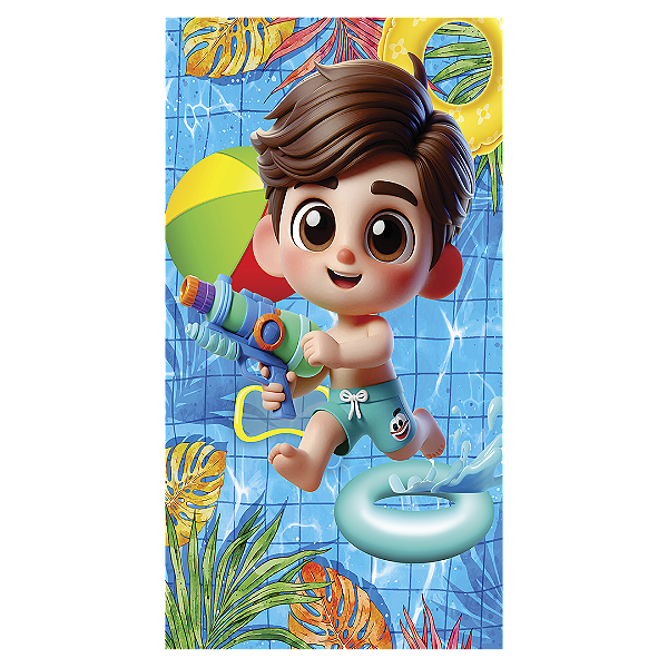 Faixa Lateral - Pool Party - Sublimado 3D