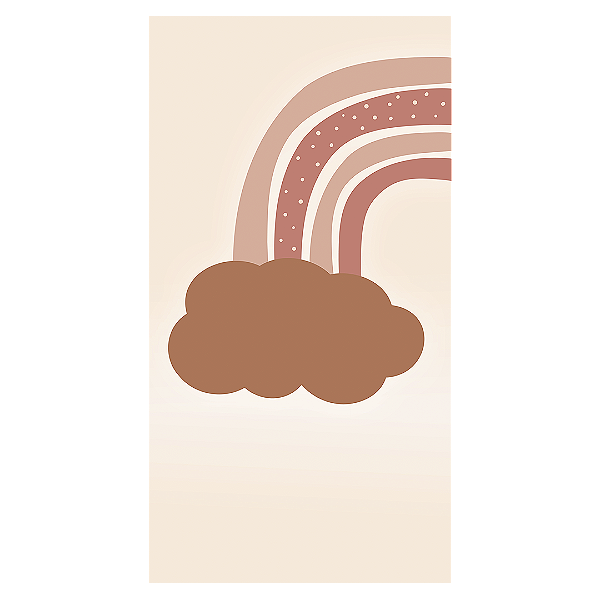 Faixa Lateral - Arco Iris Boho - Sublimado 3D