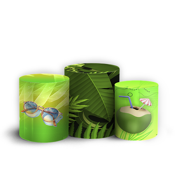 Trio Cilindro - Tardezinha - Sublimado 3D