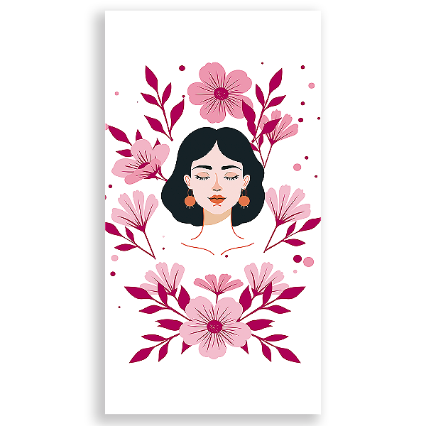 Faixa Lateral - Dia da Mulher - Sublimado 3D