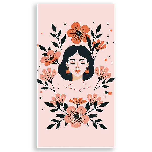 Faixa Lateral - Dia da Mulher - Sublimado 3D