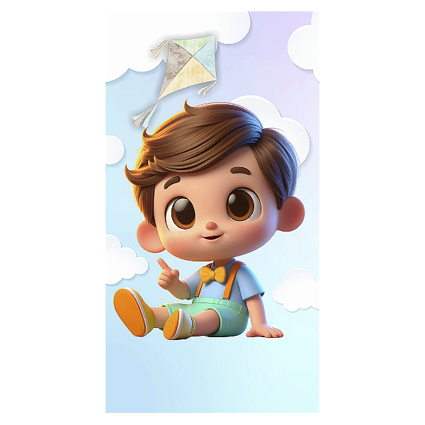 Faixa Lateral - Sorrisos - Sublimado 3D