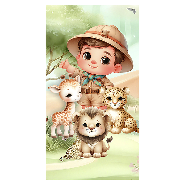 Faixa Lateral - Safari - Sublimado 3D