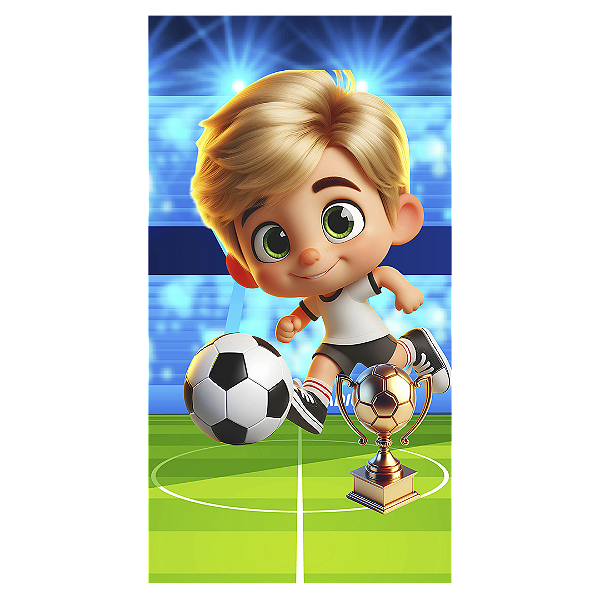 Faixa Lateral - Futebol - Sublimado 3D