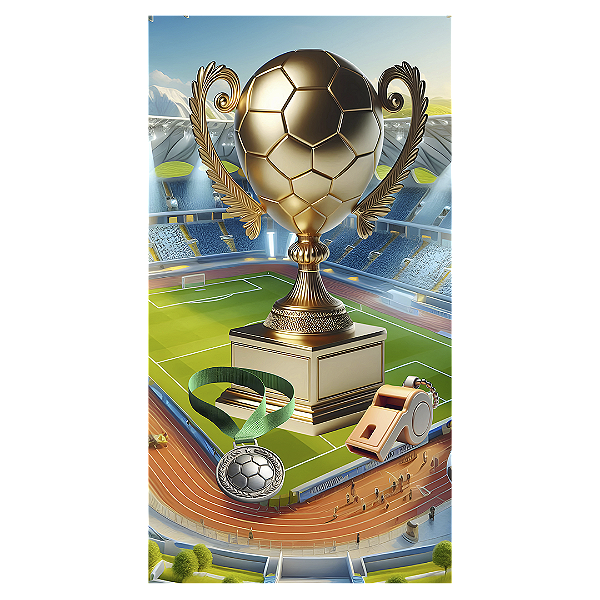 Faixa Lateral - Futebol - Sublimado 3D