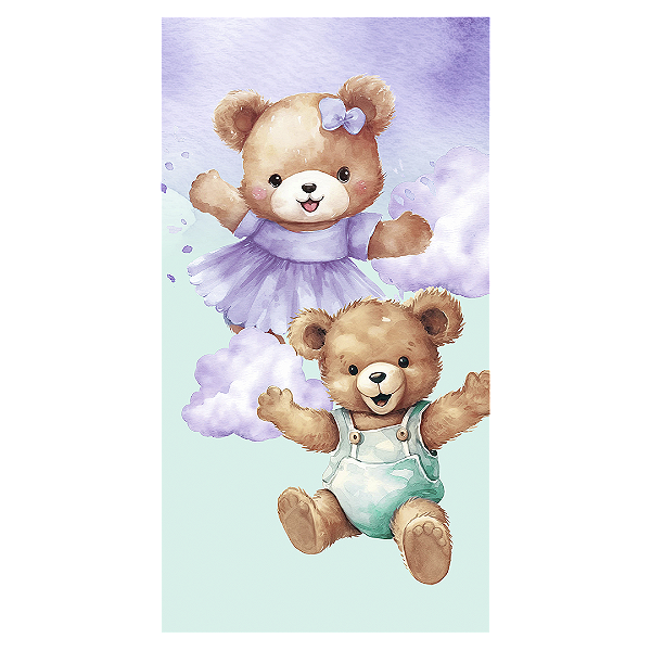 Faixa Lateral - Chá Revelação - Sublimado 3D