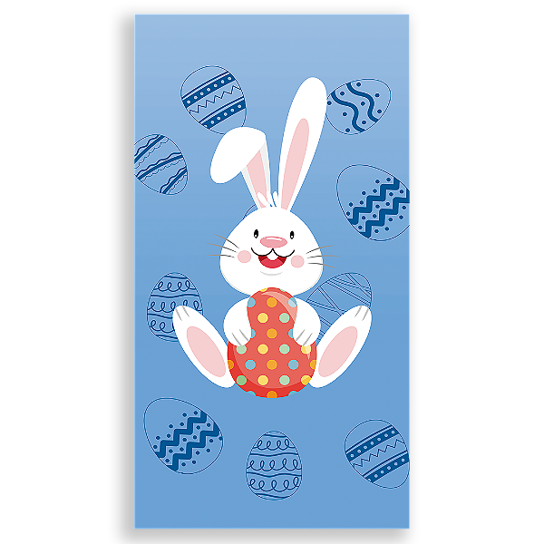 Faixa Lateral - Páscoa - Sublimado 3D