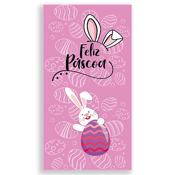 Faixa Lateral - Páscoa - Sublimado 3D