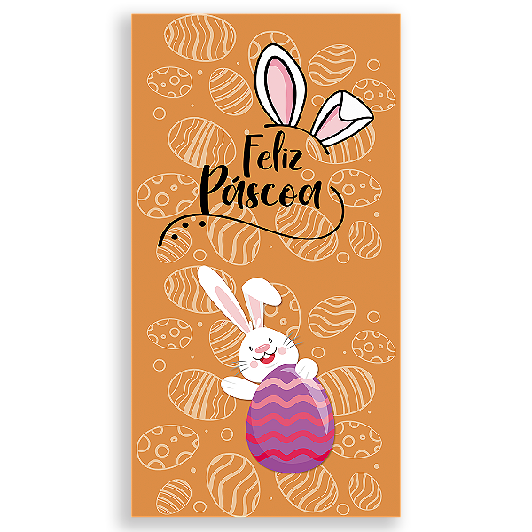 Faixa Lateral - Páscoa - Sublimado 3D