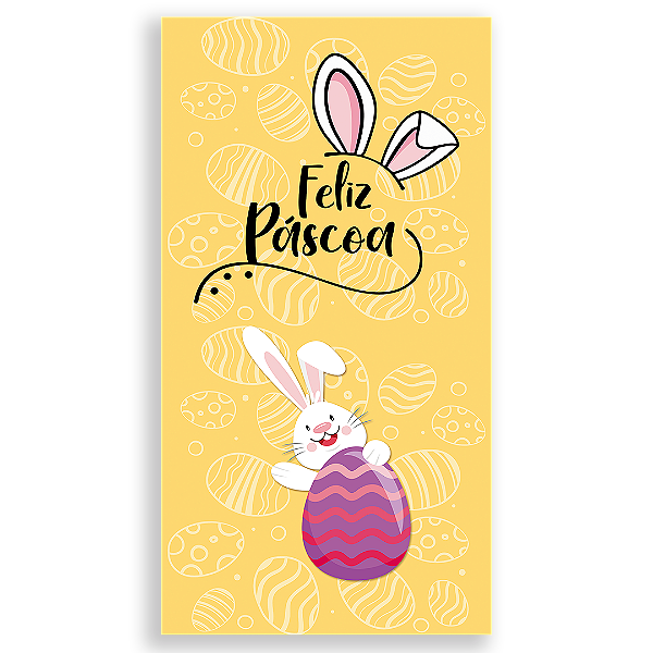 Faixa Lateral - Páscoa - Sublimado 3D