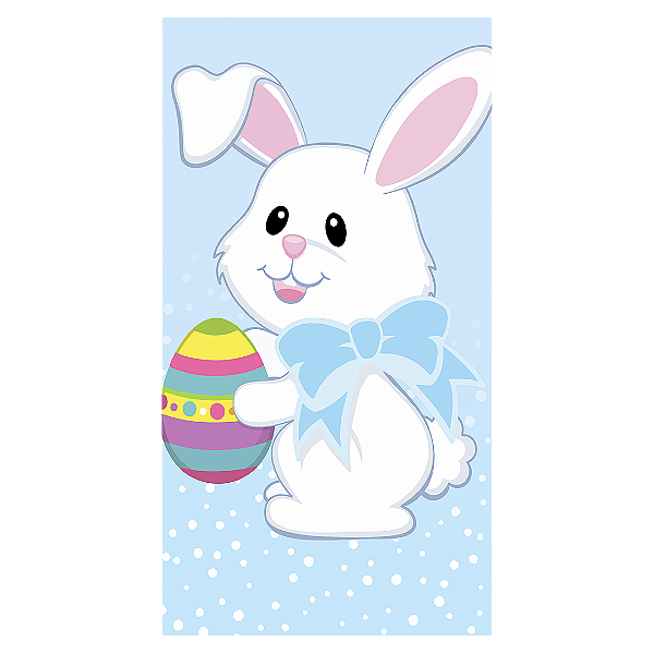 Faixa Lateral - Páscoa - Sublimado 3D