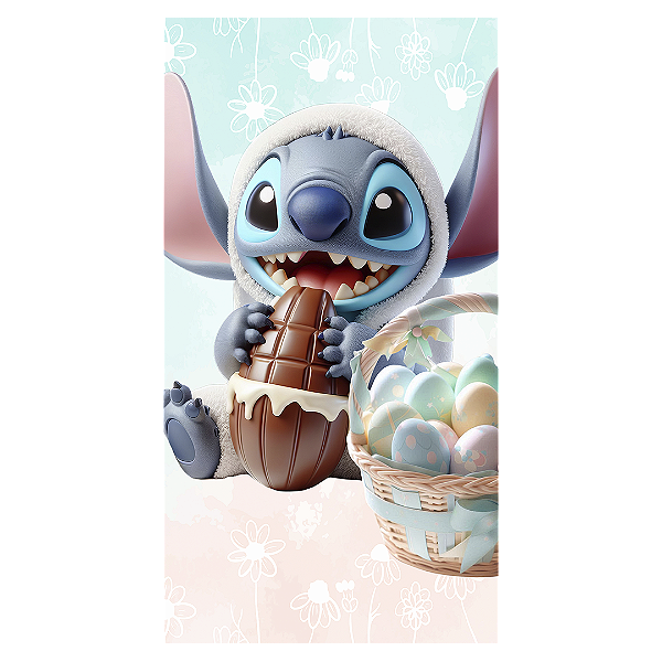 Faixa Lateral - Páscoa - Sublimado 3D